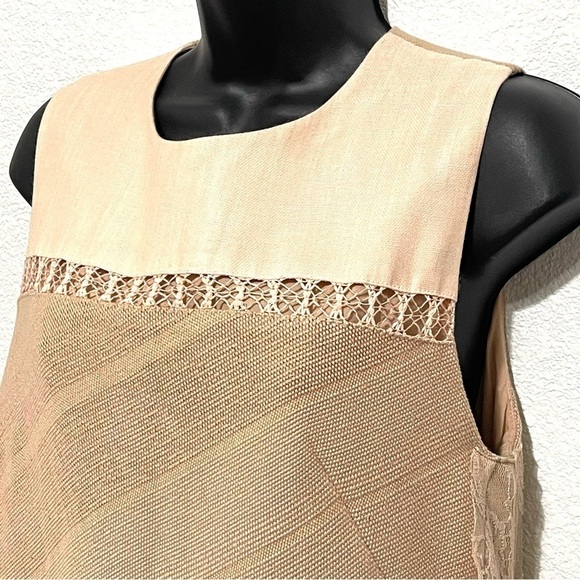 Collectiva Concepcion Woman Classy Peach Lace Dress Size 8 - Picture 5 of 16